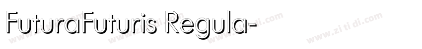 FuturaFuturis Regula字体转换